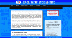 Desktop Screenshot of english-science.com